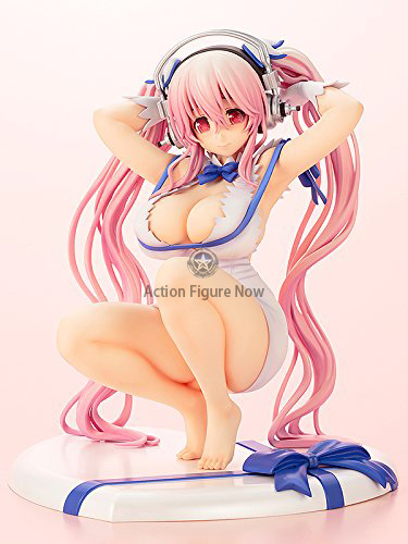 SoniComi (Super Sonico) - Dungeon ni Deai o Motomeru no wa Machigatteiru Darou ka - Sonico - 1/7 - Hestia ver.