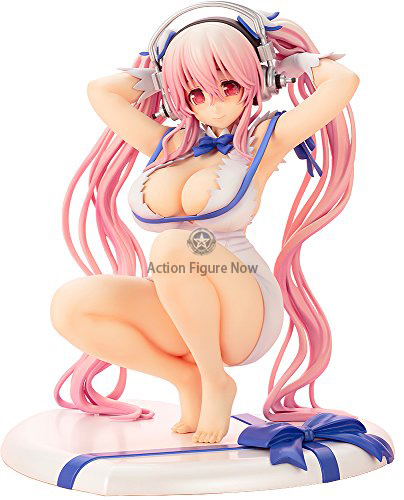 SoniComi (Super Sonico) - Dungeon ni Deai o Motomeru no wa Machigatteiru Darou ka - Sonico - 1/7 - Hestia ver.