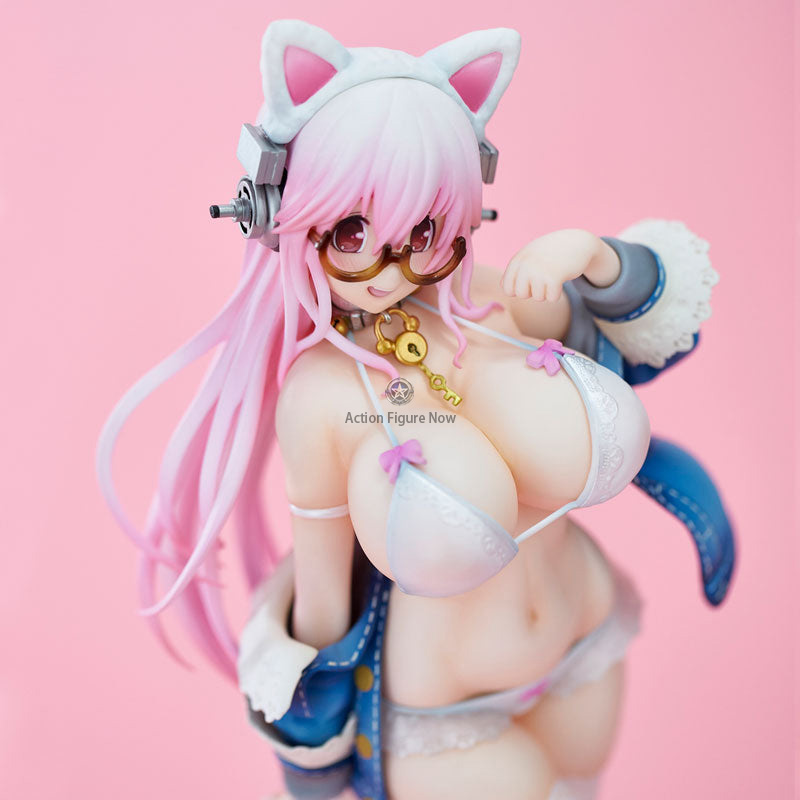 SoniComi (Super Sonico) - Sonico - White Cat Ver. - 2021 Re-release (Union Creative International Ltd)