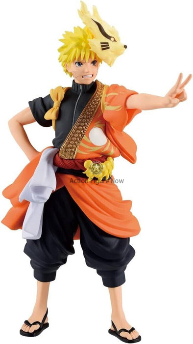 Naruto Shippuden TV Anime 20th Anniversary Costume Naruto Uzumaki Figure JAPAN
