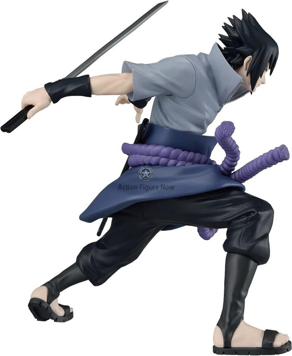Banpresto Naruto Shippuden Vibration Stars Sasuke Uchiha III Figure JAPAN