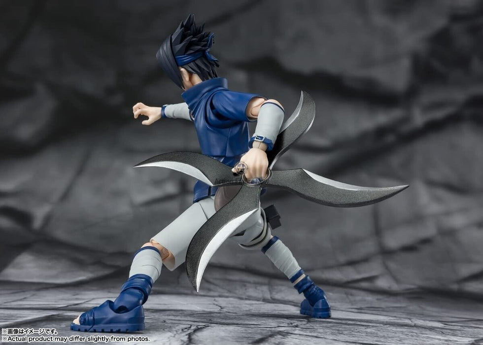 S.H.Figuarts NARUTO Sasuke Uchiha Genius Ninja with the Blood of Uchiha