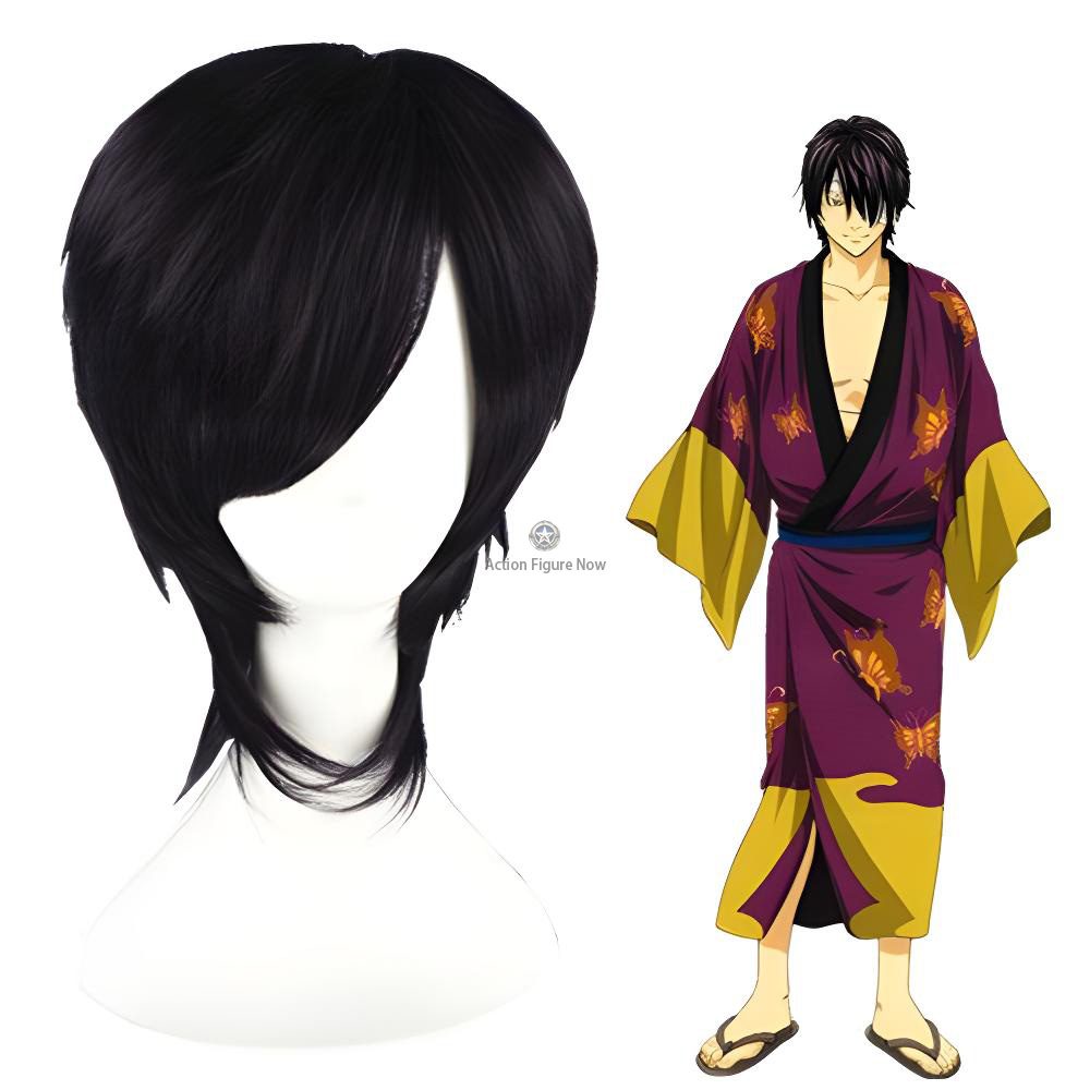 Gintama Takasugi Shinsuke Cosplay Wig