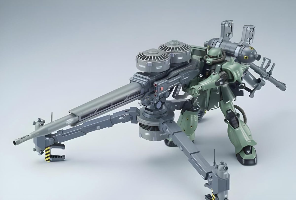 HGTB 1/144 Zaku II Mass Production Type - Big Gun Custom (Thunderbolt Anime Color Ver.)