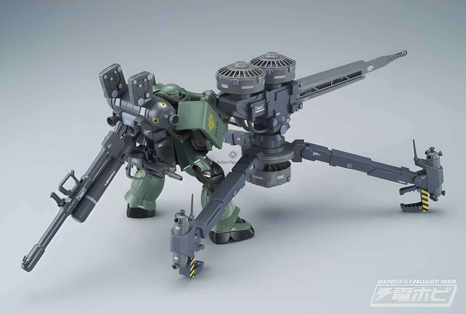 HGTB 1/144 Zaku II Mass Production Type - Big Gun Custom
