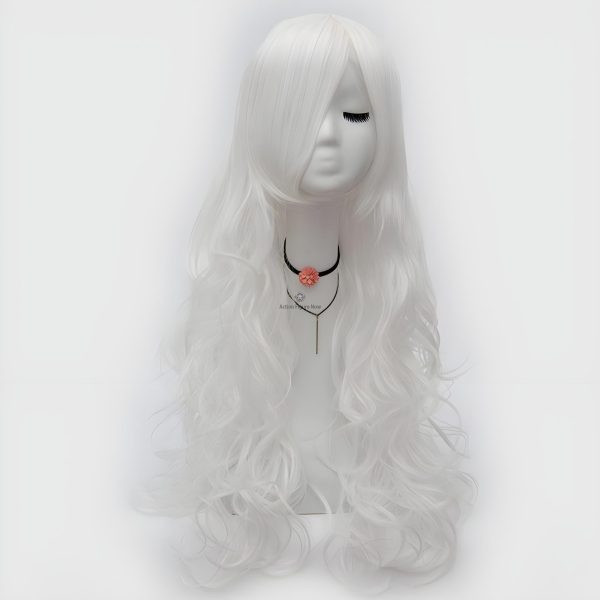 Curly Cosplay Wig - Anime Character Costume Long Brown Wig