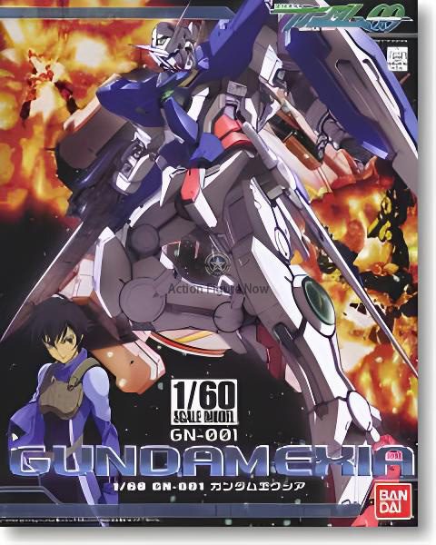 HG 1/60 Gundam Exia Gunpla Model Kit