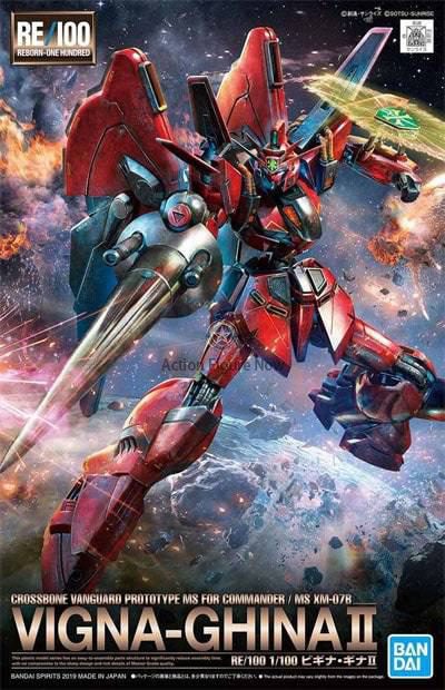 1/100 Scale RE/100 High Grade XM-07B Vigna Ghina II Transforming Unit