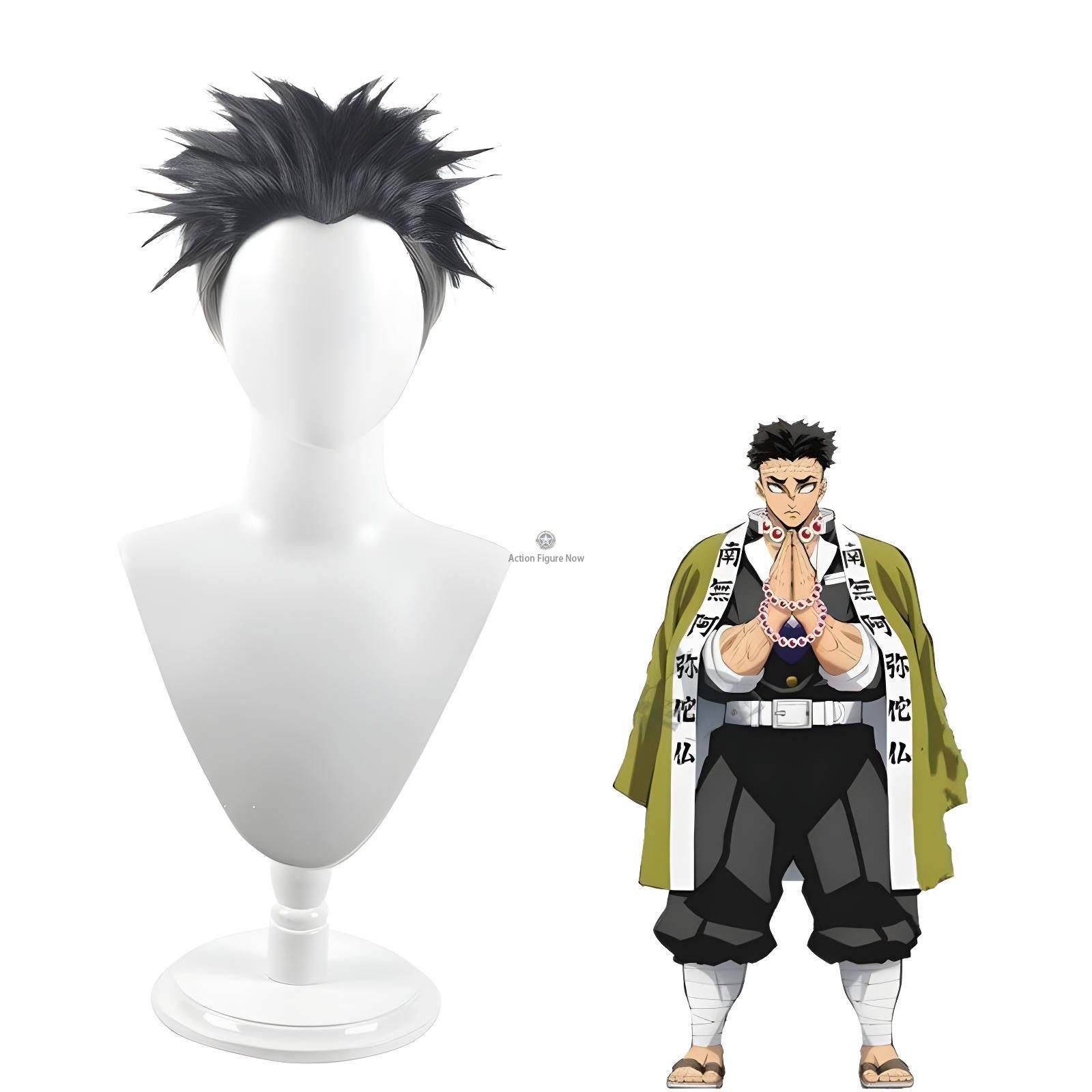 Demon Slayer: Kimetsu no Yaiba Cosplay Wig - Gyomei Himejima Demon Slayer: Kimetsu no Yaiba Cosplay Wig - Gyomei Himejima