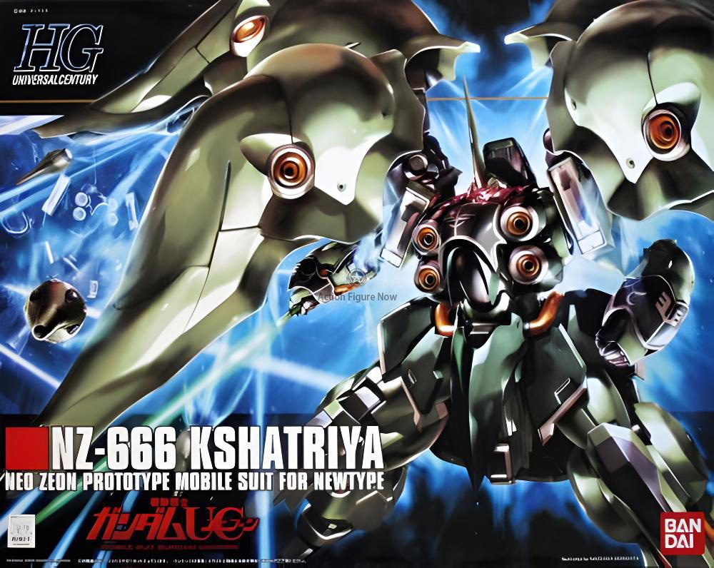 HGUCKshatriya High Grade 1/144 Universal Century Figure 99 HGUCKshatriya High Grade 1/144 Universal Century Figure 99