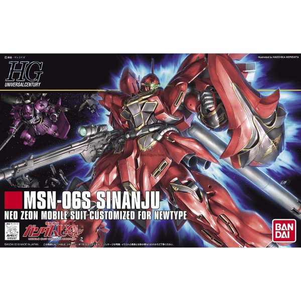 HGUC 1/144 MSN-06S Sinanju Gundam Plastic Model Kit