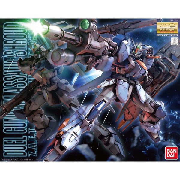 MG 1/100 GAT-X102 Duel Gundam Assault Shroud High Detail Model Kit