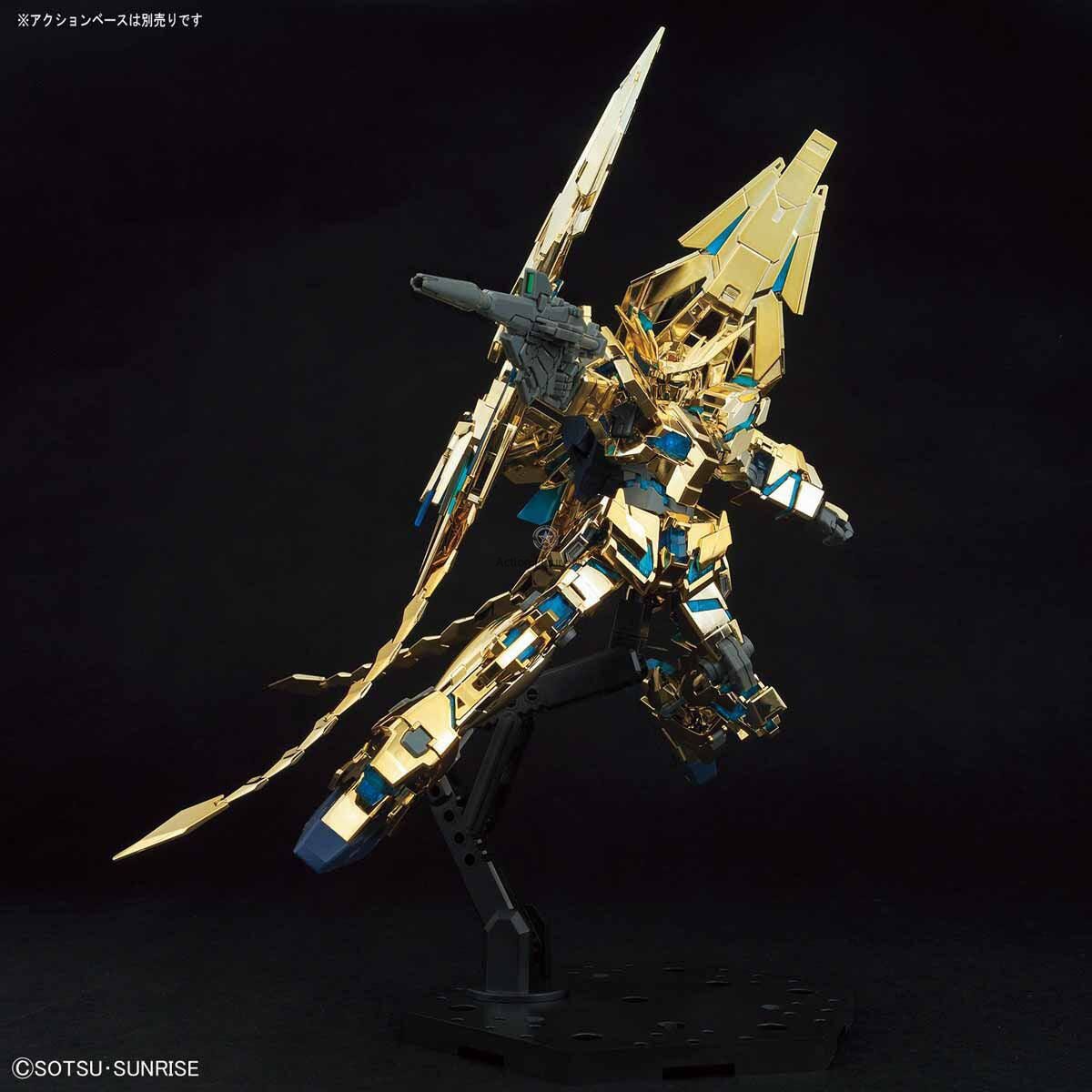 HGUC 1/144 Phenex Destroy Mode (Narrative Ver.) Clear Color & Gold Coating HGUC 1/144 Phenex Destroy Mode (Narrative Ver.) Clear Color & Gold Coating