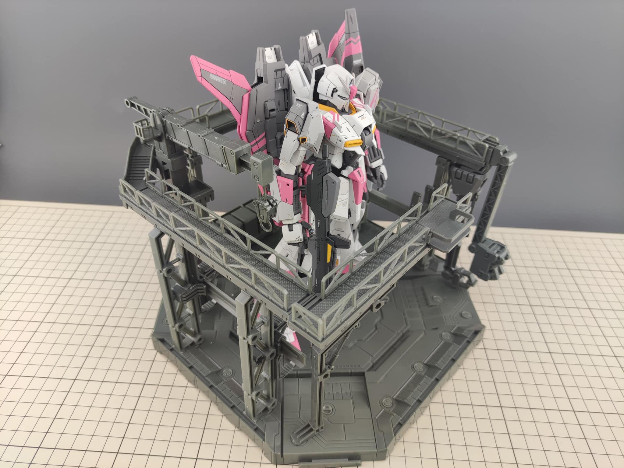 Gundam Model Stand and Maintenance Bay Diorama Set for 1/100 and 1/144 Scale Models Gundam Model Stand and Maintenance Bay Diorama Set for 1/100 and 1/144 Scale Models