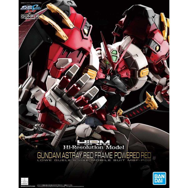 Gundam Astray Red Frame Powered Red Figure - 1/100 Scale Hi-Resolution Model Kit