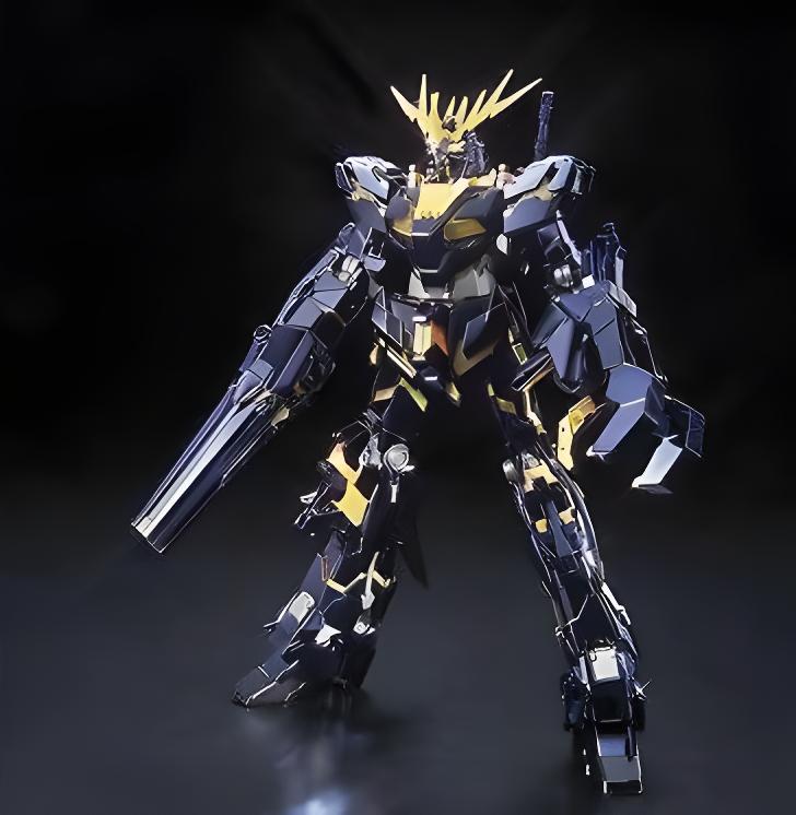 MG 1/100 RX-0 Unicorn Gundam Unit 2 Banshee Titanium Finish Version by