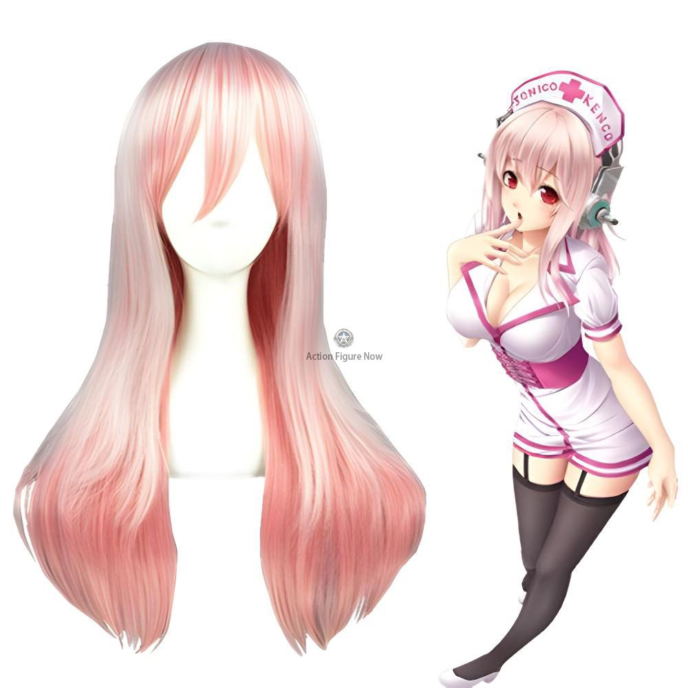 Super Sonico Cosplay Costume Wig Super Sonico Cosplay Costume Wig
