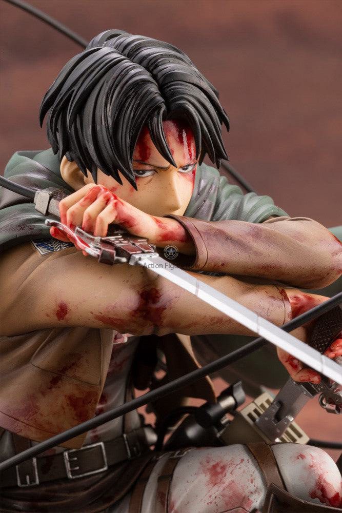 Attack on Titan Levi Figure ARTFX J 1/7 Fortitude ver. Kotobukiya Re-release 2022 Attack on Titan Levi Figure ARTFX J 1/7 Fortitude ver. Kotobukiya Re-release 2022