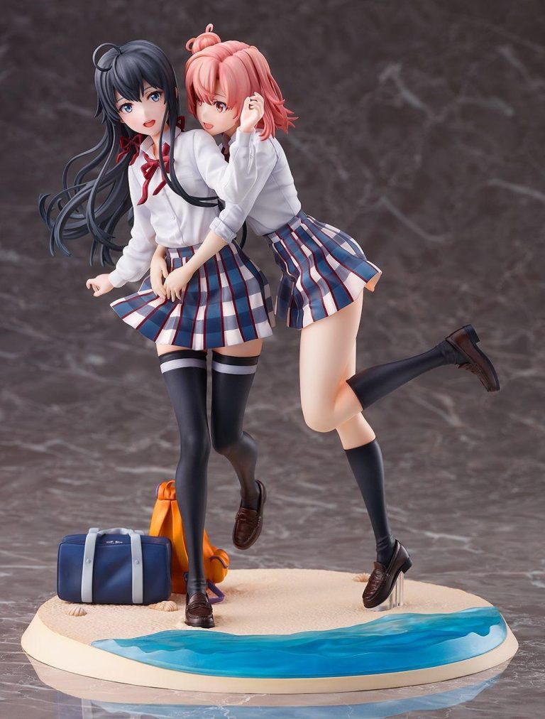 My Youth Romantic Comedy Is Wrong, as I Expected: Kan Yuigahama & Yukino Yukinoshita - Shibuya Scramble Figure - 1/7 - Ending Ver. (Alpha Satellite Shop Exclusive)