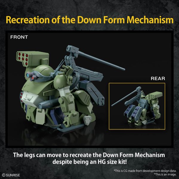 ArmVotoms: Armed Trooper HG: 1/144 Brilliance of Heresy - Model Kit