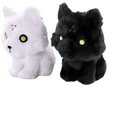 Jujutsu Kaisen: The Divine Dogs Plush Keychain Set (Re-release by Movic)