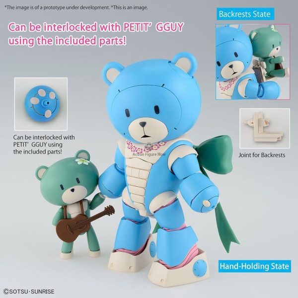 1/144 HG Beargguy Ohana Petit'GGuy AloHalo Set