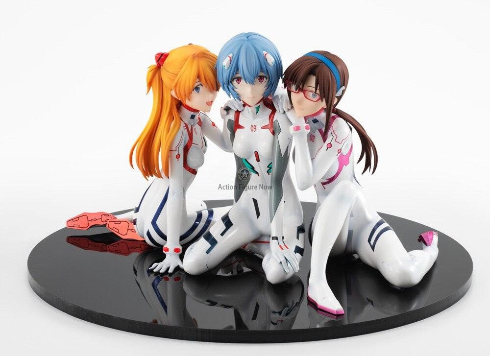 Evangelion: 3.0+1.0 Ayanami Rei, Makinami Mari Illustrious, & Souryuu Asuka Langley KDcolle 1/8 Figures Newtype Cover ver. Evangelion: 3.0+1.0 Ayanami Rei, Makinami Mari Illustrious, & Souryuu Asuka Langley KDcolle 1/8 Figures Newtype Cover ver.