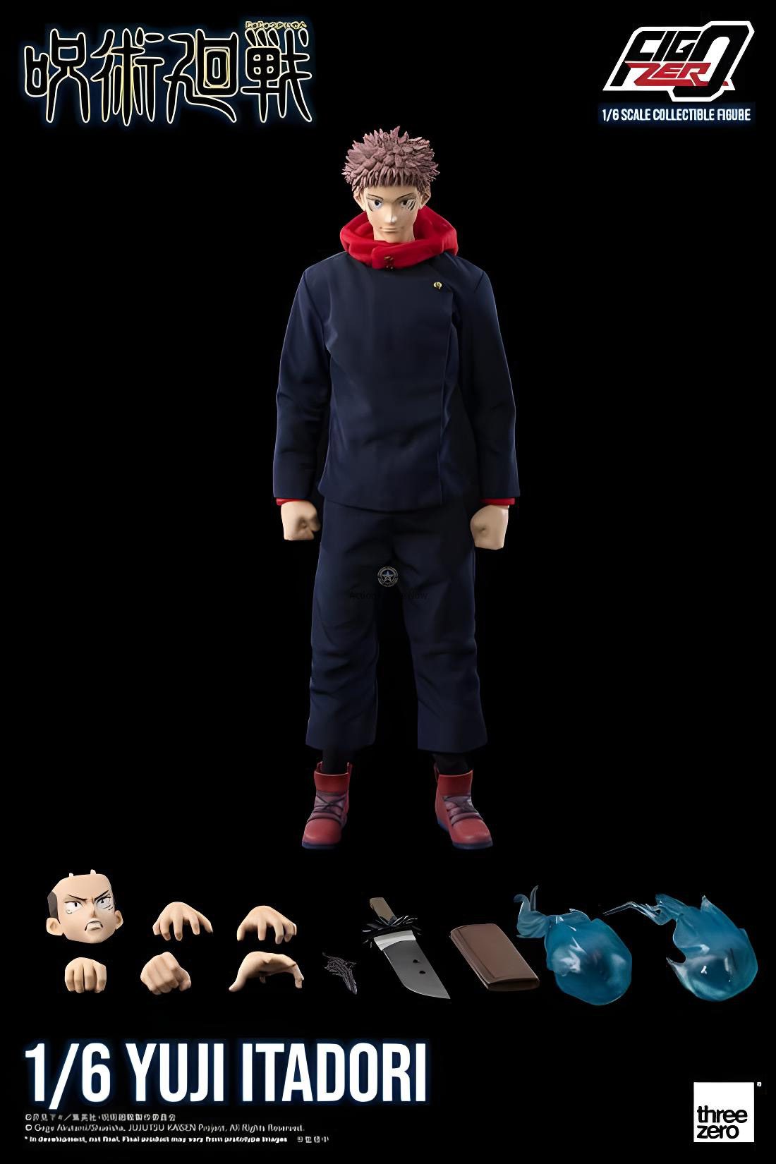 Jujutsu Kaisen FigZero 1/6 Scale Itadori Yuji Figure (ThreeZero) Jujutsu Kaisen FigZero 1/6 Scale Itadori Yuji Figure (ThreeZero)