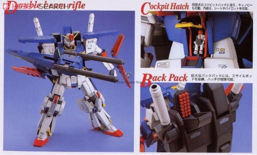 ZZ Gundam Plastic Model Kit 1/100 Scale