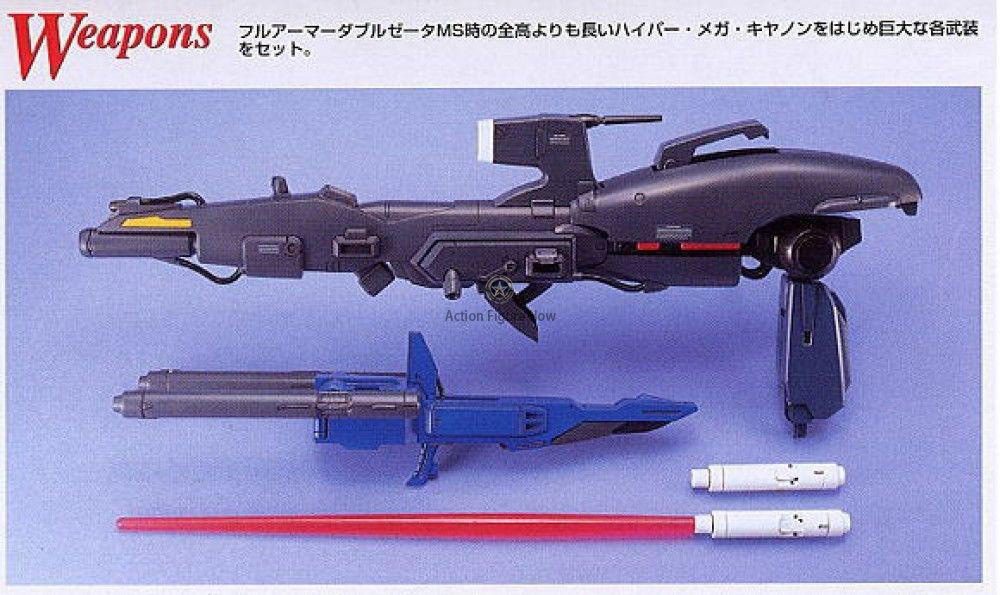 MG 1/100 Scale MSZ-010S Full Armor ZZ Gundam Model Kit