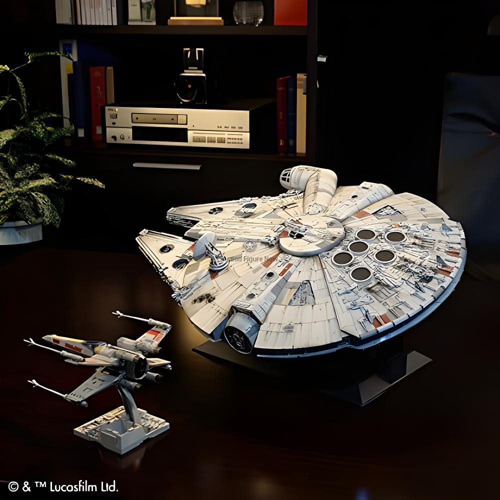 Star Wars PG 1:72 Millennium Falcon Model Kit - Star Wars: A New Hope Star Wars PG 1:72 Millennium Falcon Model Kit - Star Wars: A New Hope