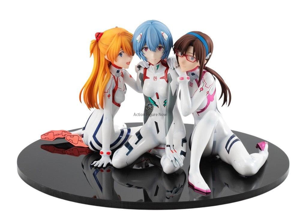 Evangelion: 3.0+1.0 Ayanami Rei, Makinami Mari Illustrious, & Souryuu Asuka Langley KDcolle 1/8 Figures Newtype Cover ver. Evangelion: 3.0+1.0 Ayanami Rei, Makinami Mari Illustrious, & Souryuu Asuka Langley KDcolle 1/8 Figures Newtype Cover ver.