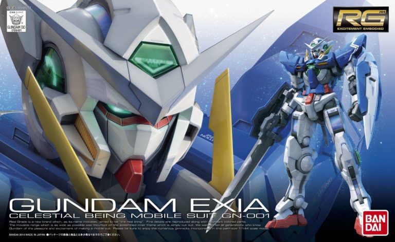 RG 1/144 Gundam Exia Gundam Model Kit (Serial #15)