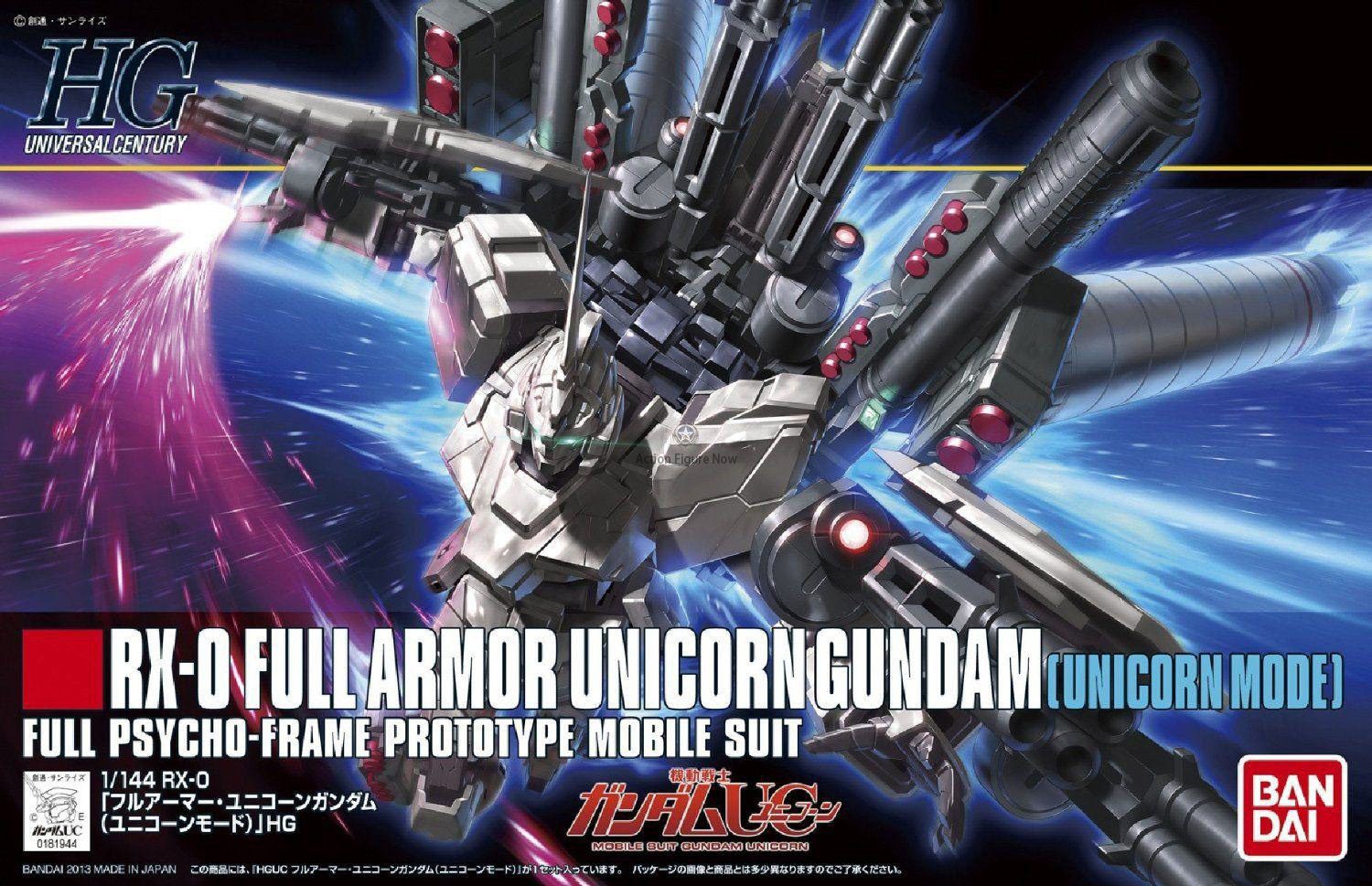 Full Armor Unicorn Gundam (Unicorn Mode) HGBD 1/144 #156 Full Armor Unicorn Gundam (Unicorn Mode) HGBD 1/144 #156