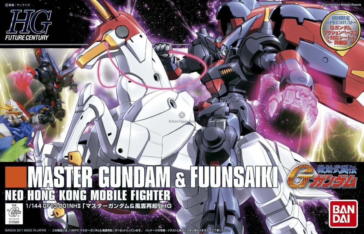 Master Gundam With Fuunsaiki Sword 1/144 HGFC Model Kit