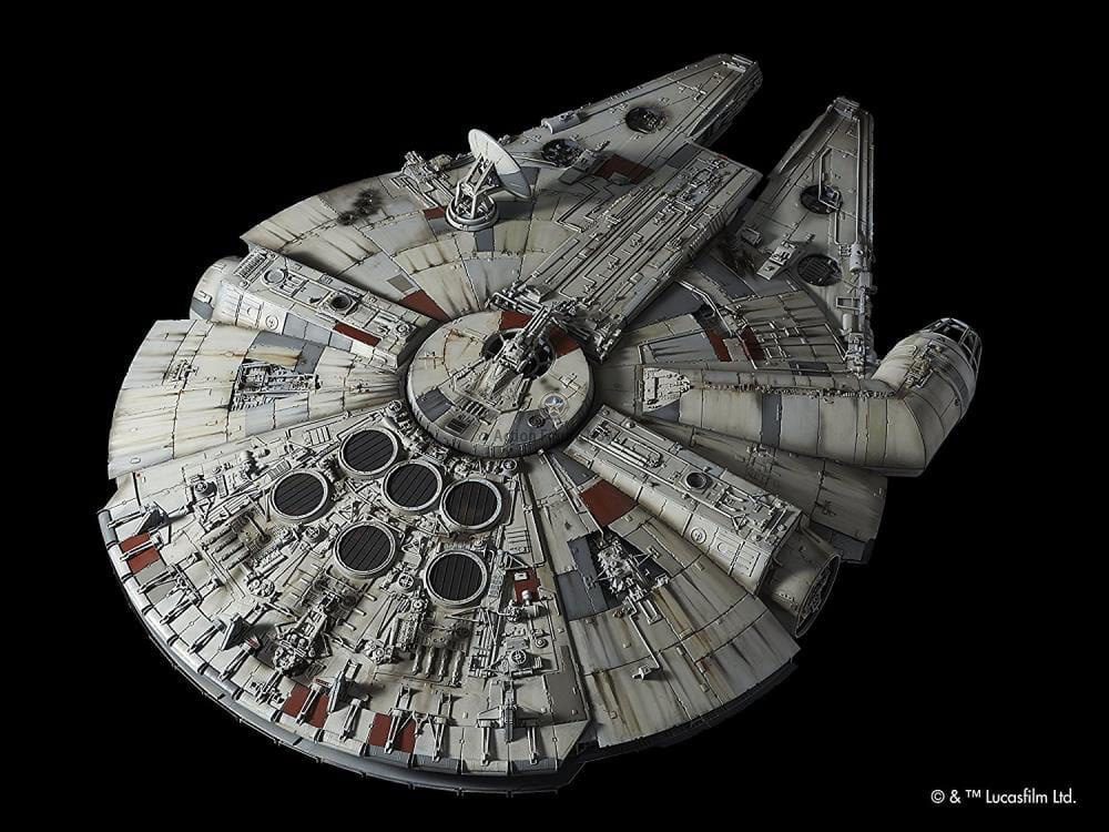 Star Wars PG 1:72 Millennium Falcon Model Kit - Star Wars: A New Hope Star Wars PG 1:72 Millennium Falcon Model Kit - Star Wars: A New Hope