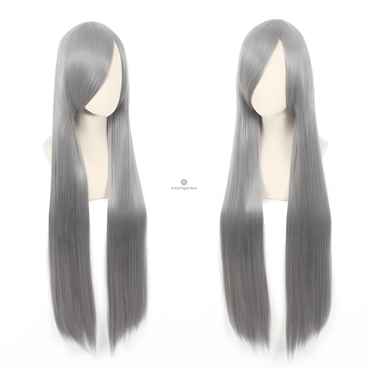 Sephiroth Cosplay Wig from Final Fantasy VII - Layered Anime Costume Silver Hair - CS-035A