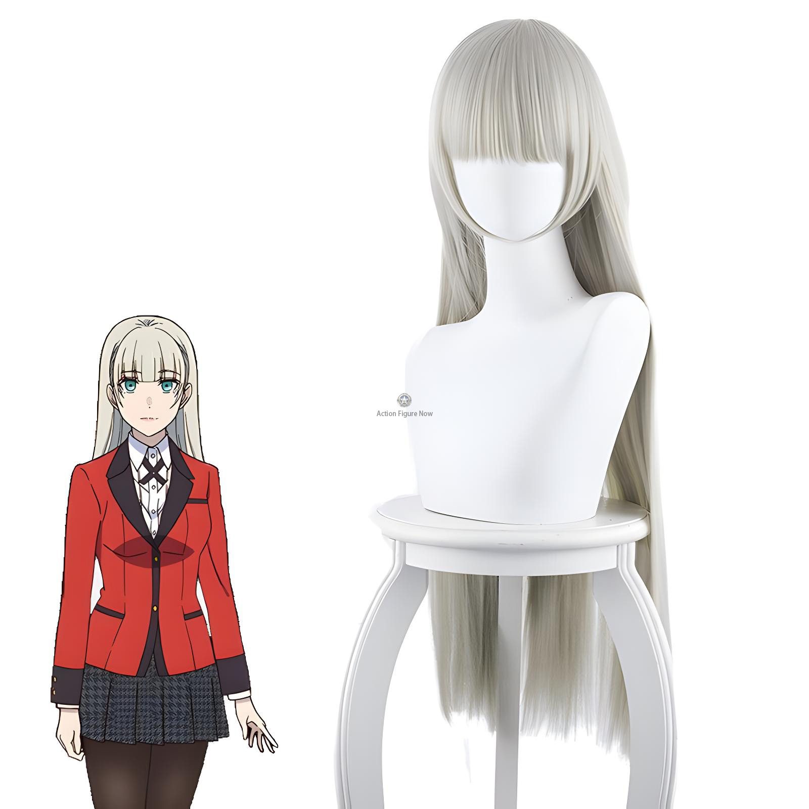 Kakegurui - Momobami Ririka Cosplay Wig