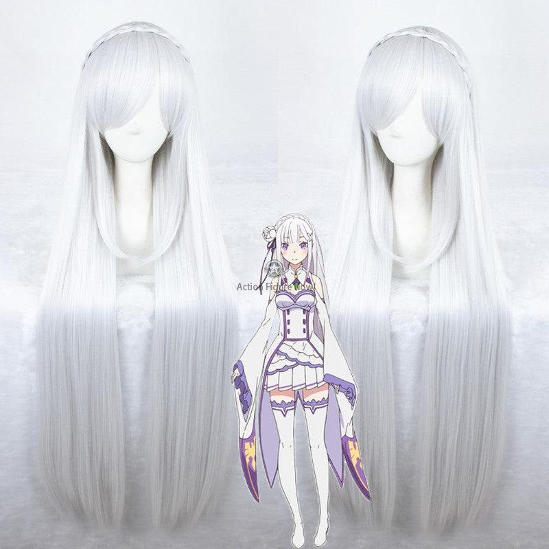 Emilia Cosplay Wig from "Re:ZERO - Starting Life in Another World" Emilia Cosplay Wig from "Re:ZERO - Starting Life in Another World"