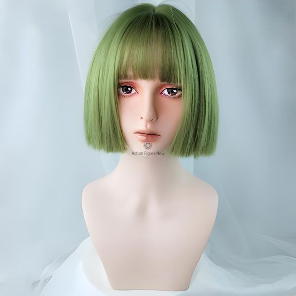 Green Lolita Wig with Bob Haircut CS-350D