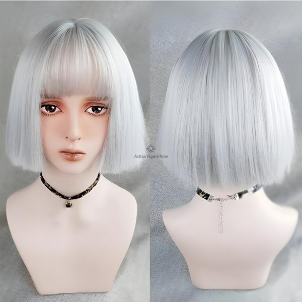 Silver Bobo Lolita Wig