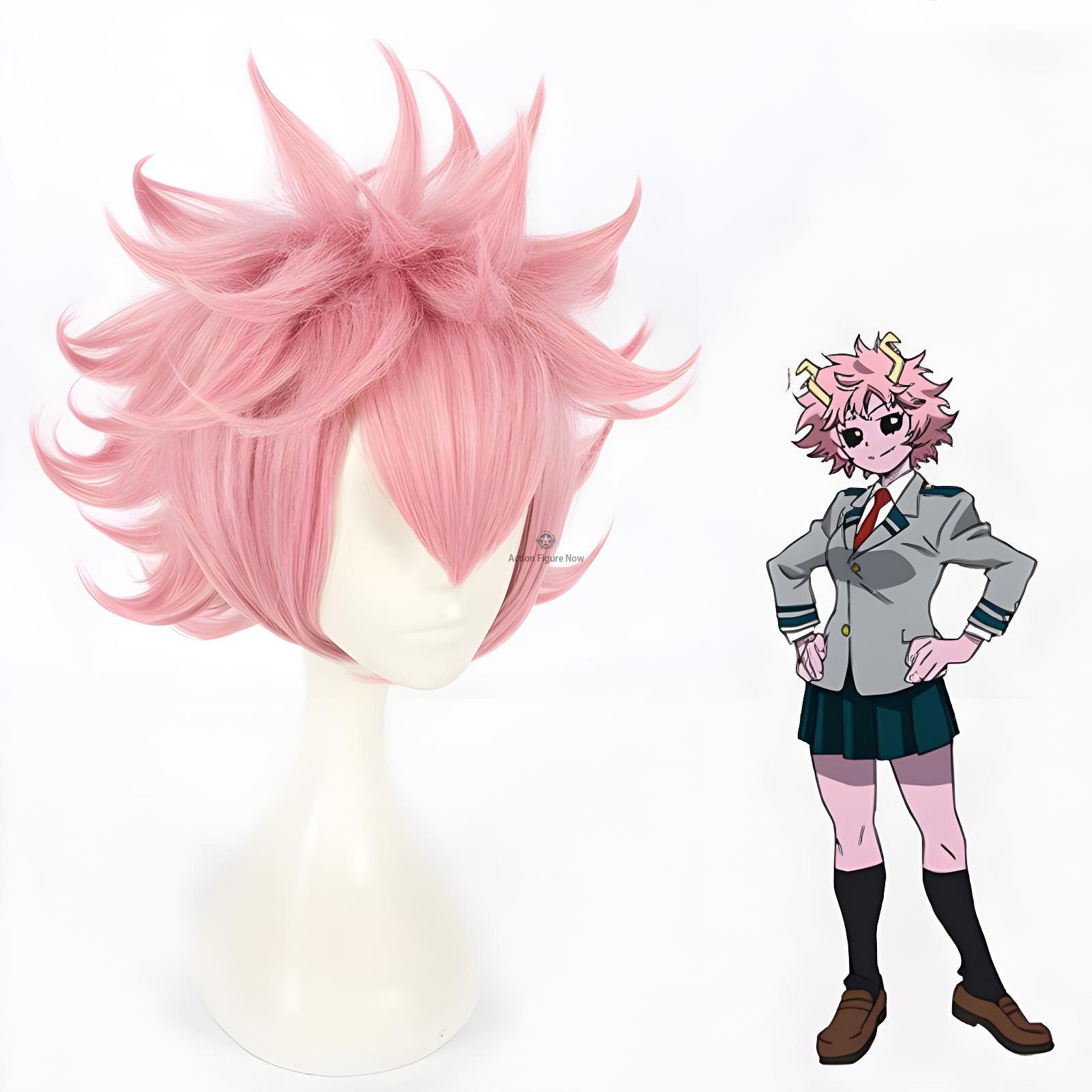 My Hero Academia Mina Ashido Cosplay Wig