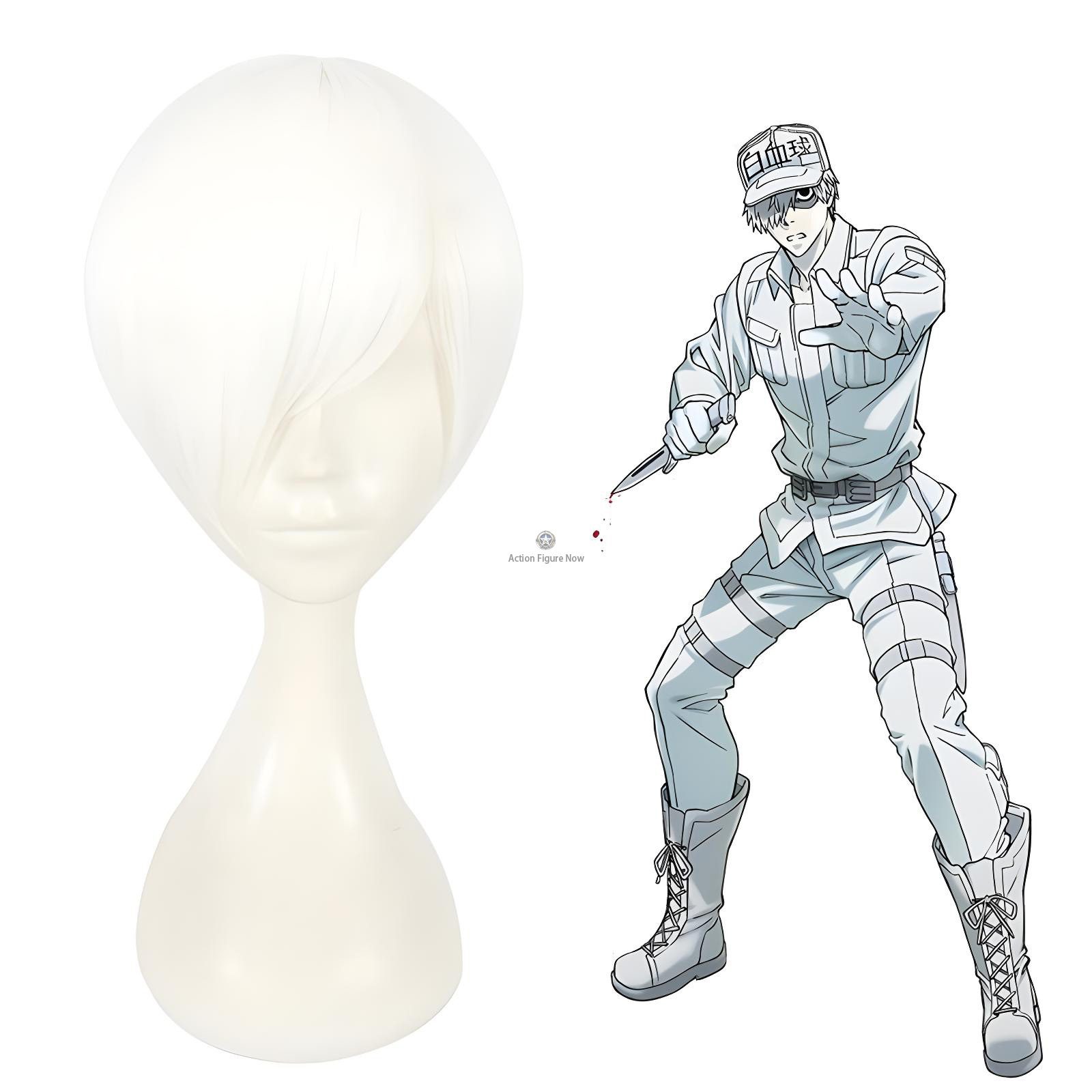 Neutrophil Cosplay Wig from Cells at Work Neutrophil Cosplay Wig from Cells at Work
