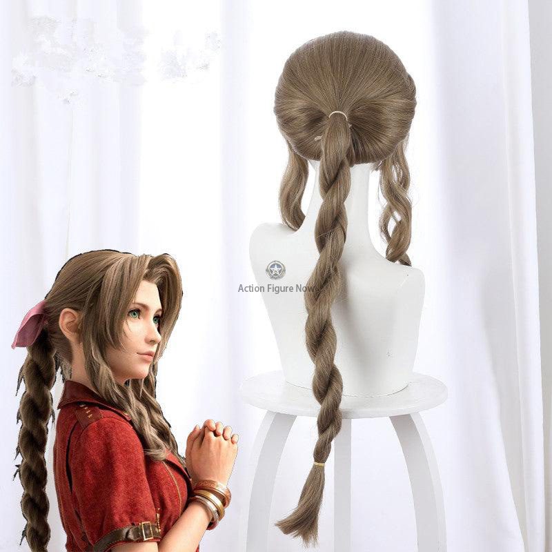 Aerith Gainsborough Cosplay Wig - Final Fantasy VII Remake Aerith Gainsborough Cosplay Wig - Final Fantasy VII Remake