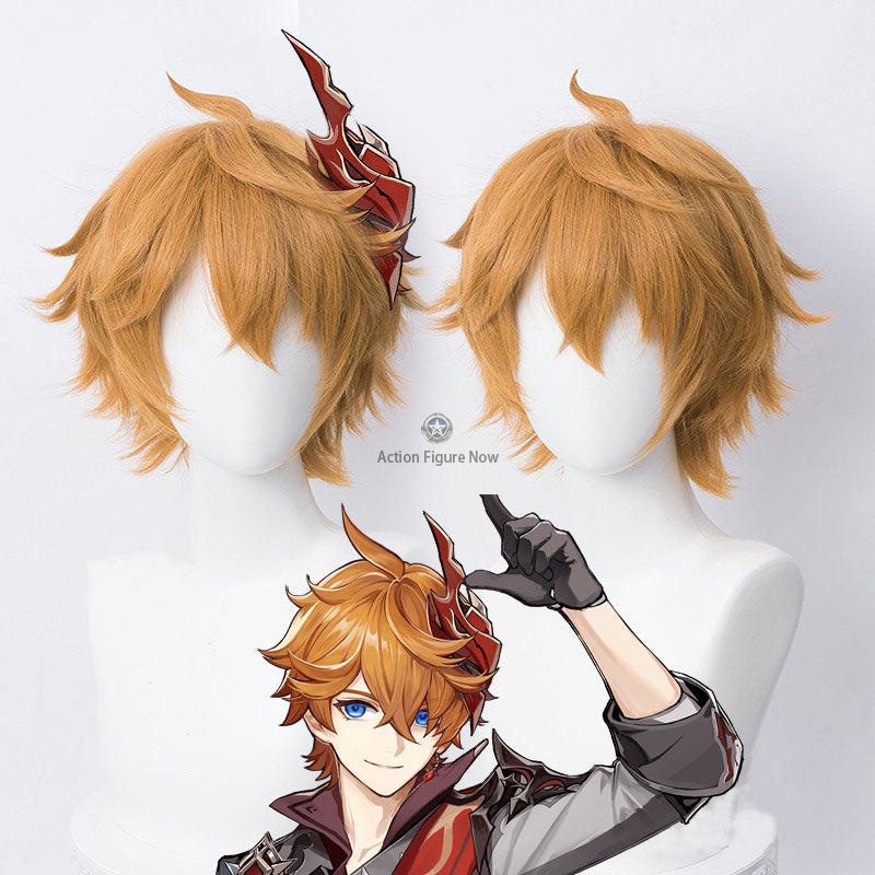 Genshin Impact - Tartaglia Wig | Anime Cosplay Costume
