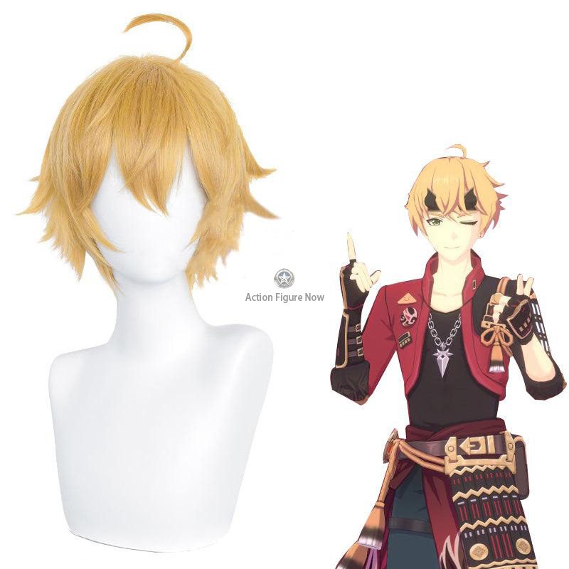 Genshin Impact Tohma Cosplay Wig