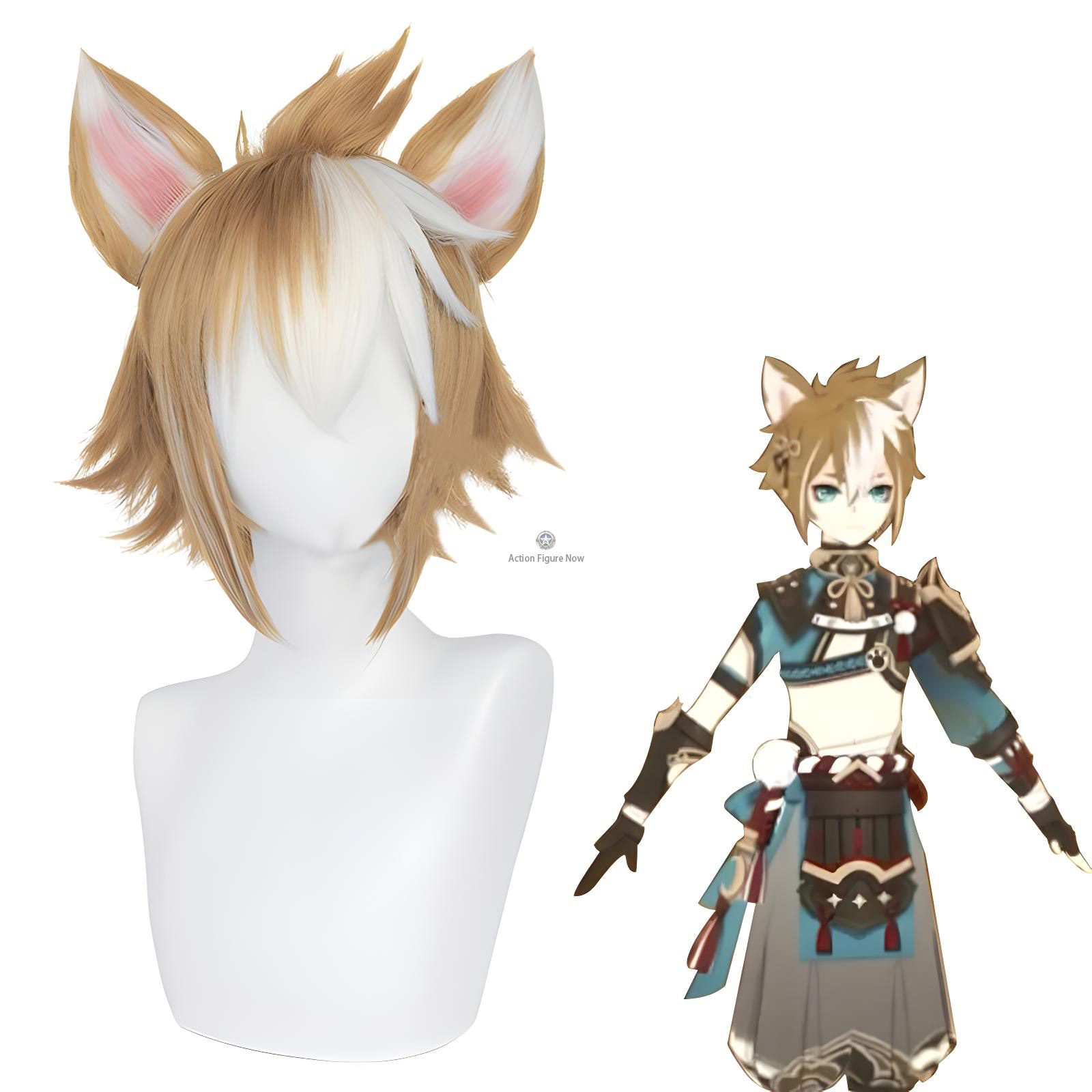 Gorou Cosplay Wig from Genshin Impact Gorou Cosplay Wig from Genshin Impact