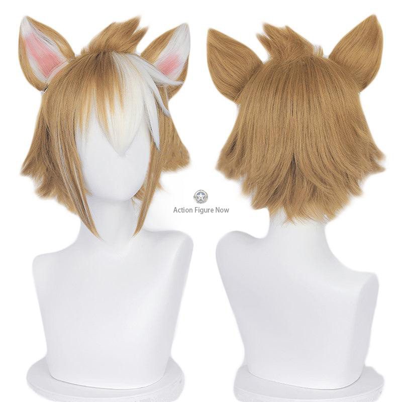 Gorou Cosplay Wig from Genshin Impact