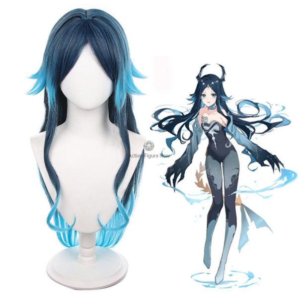 Genshin Impact Cosplay Wig - Bonanus Hydro Yaksha