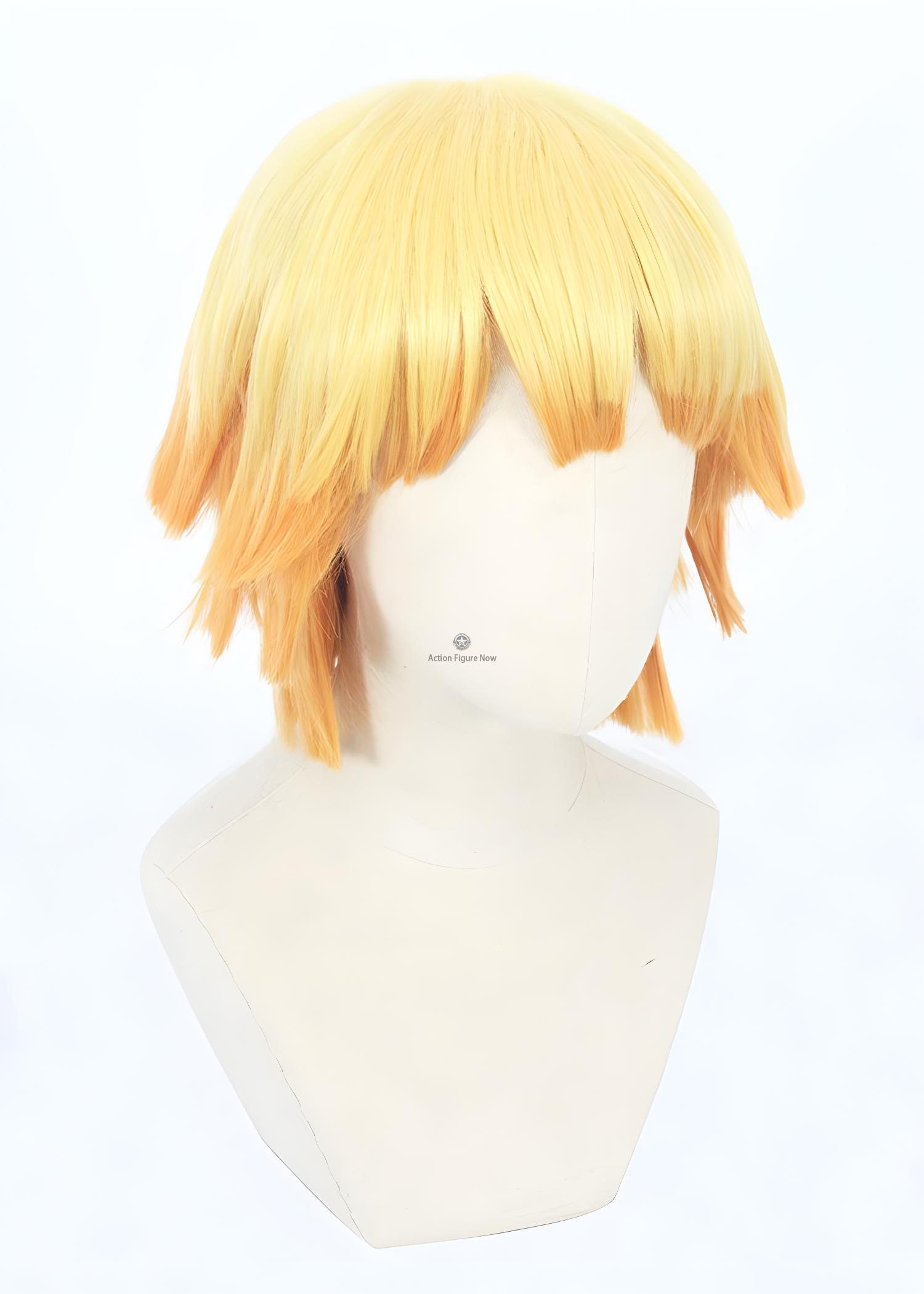 Demon Slayer Kimetsu No Yaiba Agatsuma Zenitsu Cosplay Wig Demon Slayer Kimetsu No Yaiba Agatsuma Zenitsu Cosplay Wig